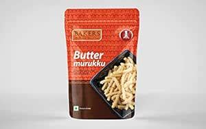 Bakers Butter Murukku 150 Grams (Pack of 3) : Amazon.in: Grocery ...