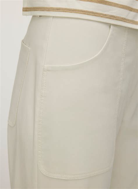 Colette Cropped Wide Leg Twill Pants | Women's Pants – Kit and Ace