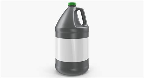 1 Gallon Industrial Round Plastic Jug 3D | 3D Molier International