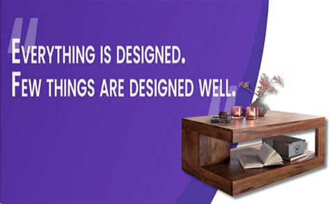 DesignFit Sheesham Wood Center Coffee Table | Modern Look Coffee Table ...