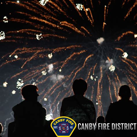 Canby Fire- July 4th Fireworks Show | Canby OR