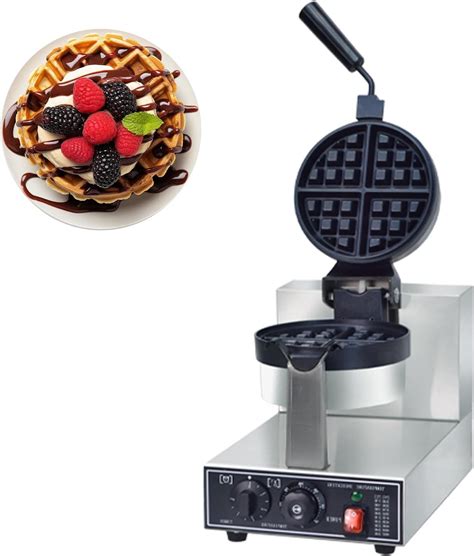 Amazon.com: Commercial Waffle Maker, Professional Belgian Waffle Maker ...