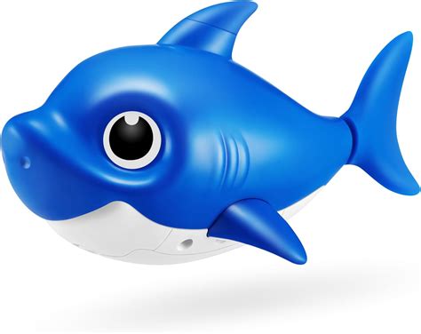 Amazon.com: Robo Alive Junior Baby Shark New Silicon Fins Version ...