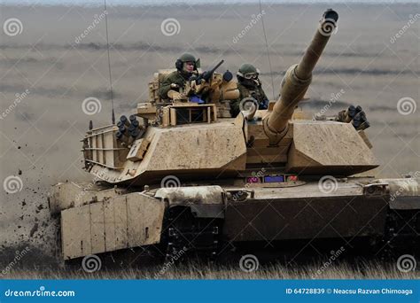US tank Abrams A1M1 editorial stock image. Image of mission - 64728839