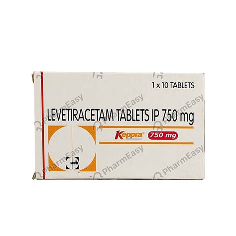 Keppra 750 MG Tablet (10) - Uses, Side Effects, Dosage, Composition & Price | PharmEasy