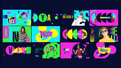 DISNEY CHANNEL LATIN AMERICA REBRAND on Behance