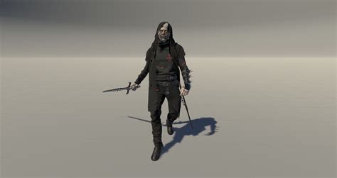 3D model Death with a sword VR / AR / low-poly | CGTrader