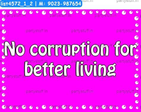Corruption Slogans 2 Props in Social Issues theme