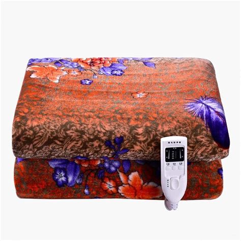 ZoononsA electric blanketsd dual control queen/king, Safe Heated Blanket-Timer Functionality ...