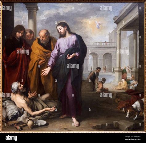 Christ healing the Paralytic at the Pool of Bethesda, 1667-1670 ...