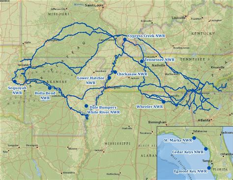 Trail of Tears map | FWS.gov