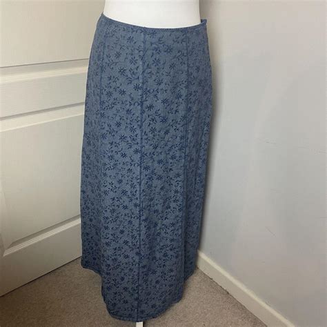 Women's Blue Skirt | Depop