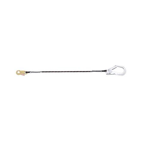 Restraint Kernmantle Rope Lanyard with One Side Hook PN121 and Other ...