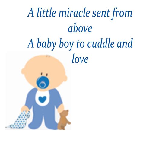 Boys Baby Shower Poems And Quotes. QuotesGram Baby Boy Poems, Baby ...