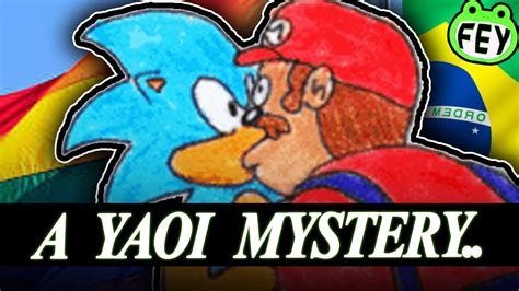 The Sonic Mario Kissing Gif EXPLAINED | Bad Art History - YouTube