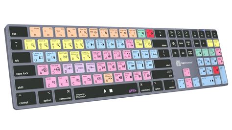 Logickeyboard Pro Tools - TITAN Wireless Backlit Mac Keyboard [LKB-PT ...