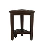 Buy New- Oasis FULLY ASSEMBLED Teak Corner Shower Bench With Shelf ...