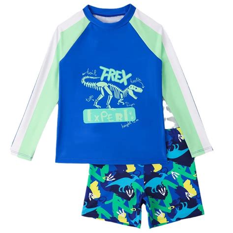 MEZZALL Toddler Swimsuit Vacation Hawaii Beachwear Boy 2PCS Boys Swim ...
