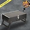 Chefman Briefcase Barbeque Grill Charcoal Large Size Outdoor with ...