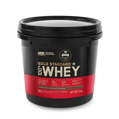 OPTIMUM Nutrition Gold Standard 100% Whey Protein Powder - DOUBLE RICH ...