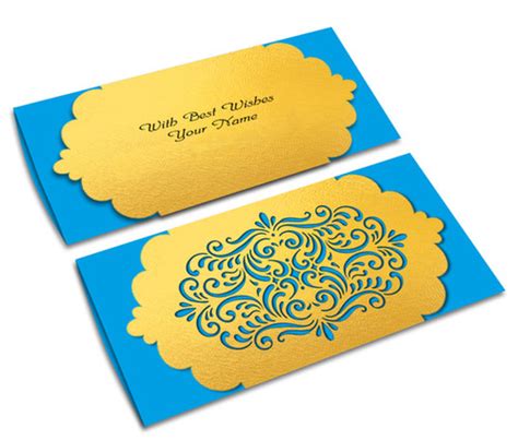 Custom Velvet Finish Shagun Envelopes with Laser-Cut Metallic Finish ...
