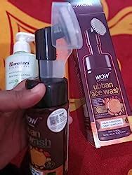 WOW Skin Science Ubtan Foaming Face Wash | Built in Brush for Deep ...
