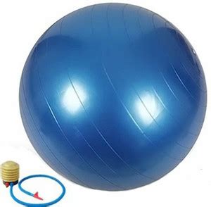 CPEX Gym Ball with Foot Pump for Total Body Fitness and Abdominal Toner ...