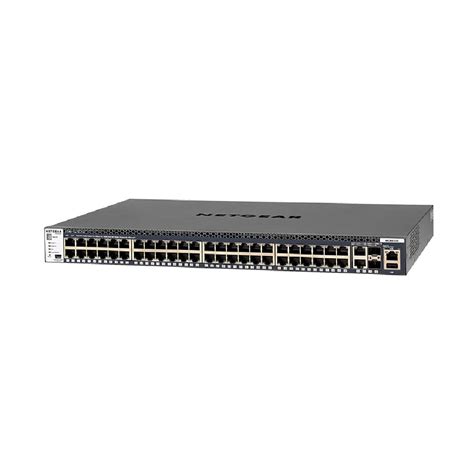 NETGEAR 48-Port Fully Managed Switch M4300-52G, 48x1G, 2x10GBASE-T, 2x ...