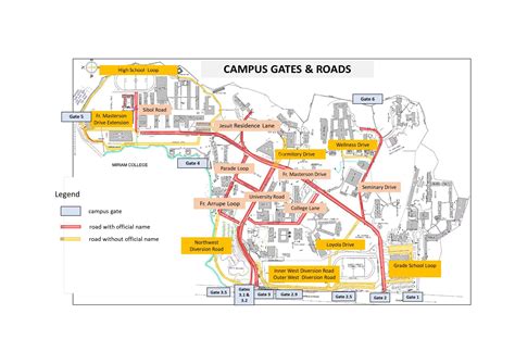Loyola Heights Campus Gates and Roads | Campus Safety & Mobility ...