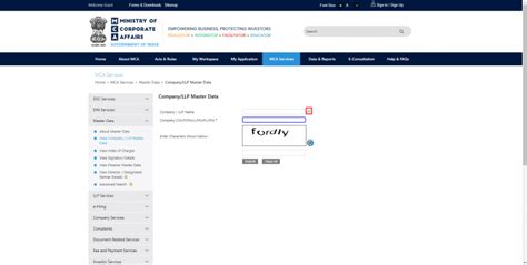 Check Company Details Online: Search MCA Master Data Guide
