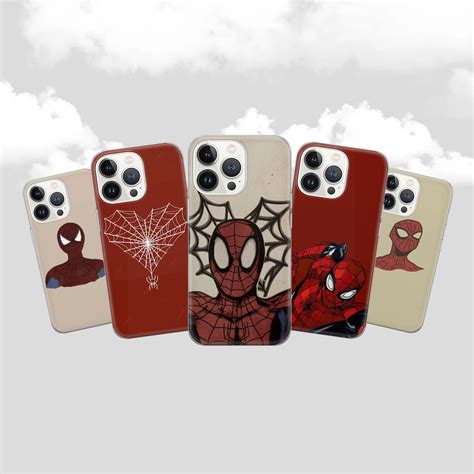 Spiderman Phone Case Spiderman Phone Cover for iPhone 14, 13, 12, 11 ...