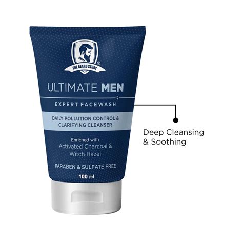 Buy THE BEARD STORY ULTIMATE MEN EXPERT FACE WASH 100G Online & Get ...