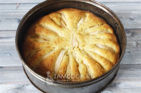 Пирог на простокваше с яблоками — рецепт с фото пошагово. Как ...