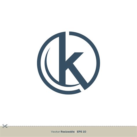 abstract letter k logo (126131) | Logos | Design Bundles