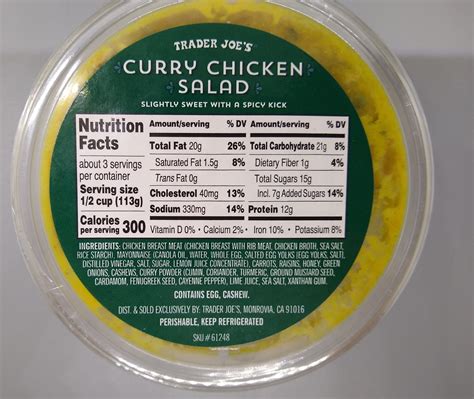 Trader Joe's Curry Chicken Salad | Aldi Reviewer