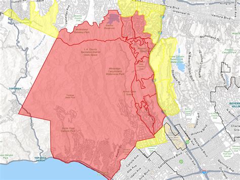 Palisades Fire Map: See Fire Perimeter, Evacuation Areas Updated ...