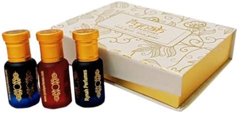 RYNAH Attar Unisex - White Collection Premium Combo set of 3 x 6 ml ...