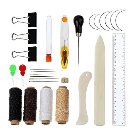 Susuntas 28pcs Bookbinding Tools Starter Tools Set Bone Folder Paper ...
