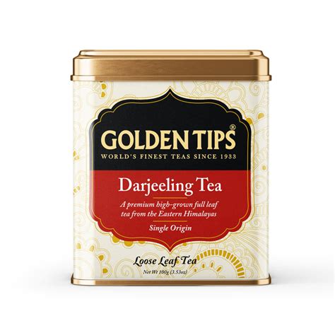 Check Our Darjeeling Tea Tin Cans Online – Golden Tips