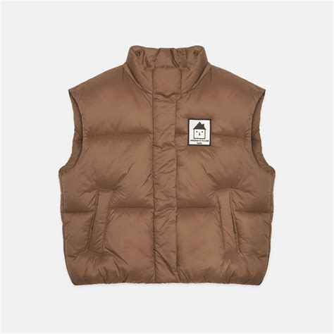 Brown Puffer Vest – weekend house kids.