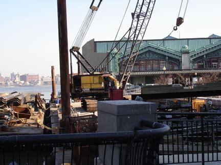 Hoboken Photo: Barge on canal near Pier A Park - nj.com