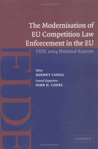 Buy The Modernisation of EU Competition Law Enforcement in the European ...