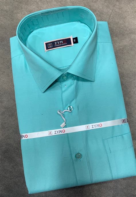 Full Sleeve Sapphire Colour Shirt – Kumaran Silk
