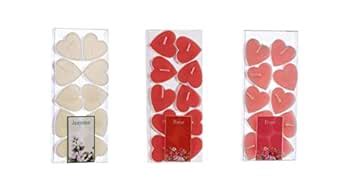 PROSPERRO LUMO Wax By Parkash Candles Scented Heart Shaped T Light For ...