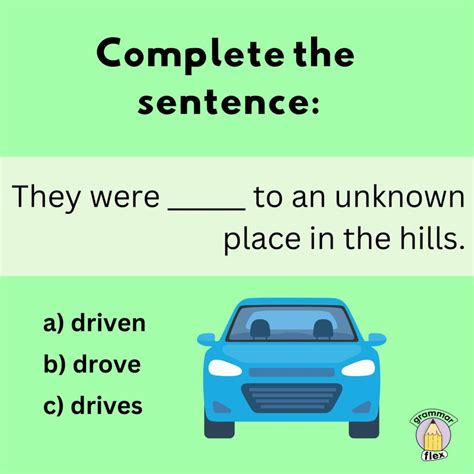 How to Use Drove or Driven (Irregular Verb Forms)