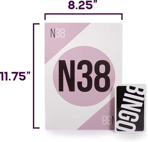 Buy Giant Bingo Calling Cards - 75 Pack of Jumbo Sized Call Cards for ...