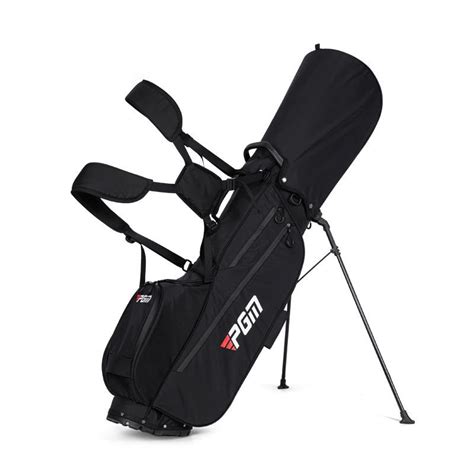 Men's PGM Lightweight Waterproof Golf Stand Bag - Black – golfbuyindia