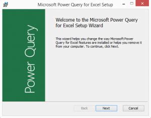 Install Power Query 的图像结果