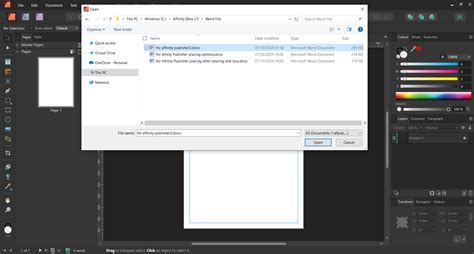 about placing text in publisher - Desktop Questions (macOS and Windows ...