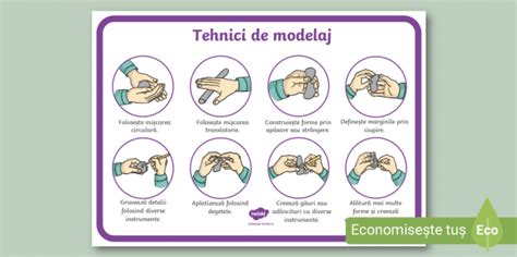 Tehnici de modelaj – Planșă